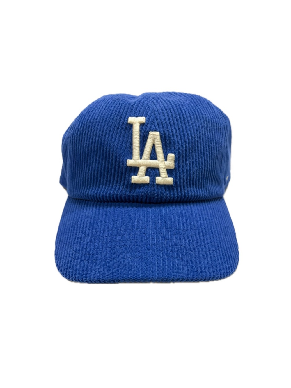 ‘47 Brand Corduroy LA Dodgers Clean Up Cap Blue Adjustable Los Angeles Hat MLB